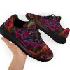 Psychedelic Sport Canvas Sneakers: Lightweight Colorful Trainers Unique