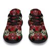 Skull And Roses Sneakers: Custom Running Shoes Unique
