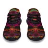 Psychedelic Sport Canvas Sneakers: Lightweight Colorful Trainers Unique