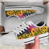 Galaxy Sunflower Canvas Shoes: Custom Low Top Sneakers