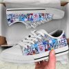 Sign Language Low Top Canvas Shoes: License Plate