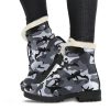 Camo Vegan Combat Boots: Custom Camouflage Military Style