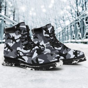 Camo Boots: Allweather Vegan Military Boots