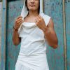 Nomad Bamboo Sleeveless Desert Hoodie Jedi Top Bohemian