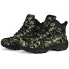 Camo Skull Alpine Boots: Vegan Leather Hiking Boots