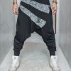 Men's Cotton Harem Pants: Samurai Ninja Style Festival