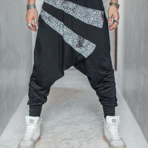 Men's Cotton Harem Pants: Samurai Ninja Style Festival