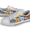 Cruise Life Custom Canvas Low Top Shoes: License