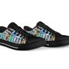 Camping Lady Custom Canvas Shoes: Sneakers License Plate