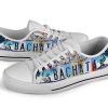 Bachata Dance Shoes: License Plate Sneakers Custom Canvas
