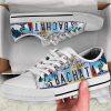 Bachata Dance Shoes: License Plate Sneakers Custom Canvas