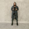 Stonewashed Grey Jedi Hoodie: Cotton Festival Robe