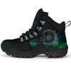 Sun & Moon Vegan Alpine Boots: Custom Celestial