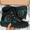 Sun & Moon Vegan Alpine Boots: Custom Celestial