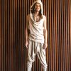 Nomad Organic Cotton Sleeveless Hoodie: Boho Festival Top