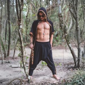 Ninja Organic Cotton Harem Pants: Bohemian Yoga Festival