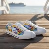 Cruise Life Custom Canvas Low Top Shoes: License