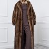 Vintage Brown Mink Coat