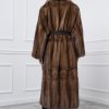 Vintage Brown Mink Coat