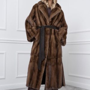 Vintage Brown Mink Coat